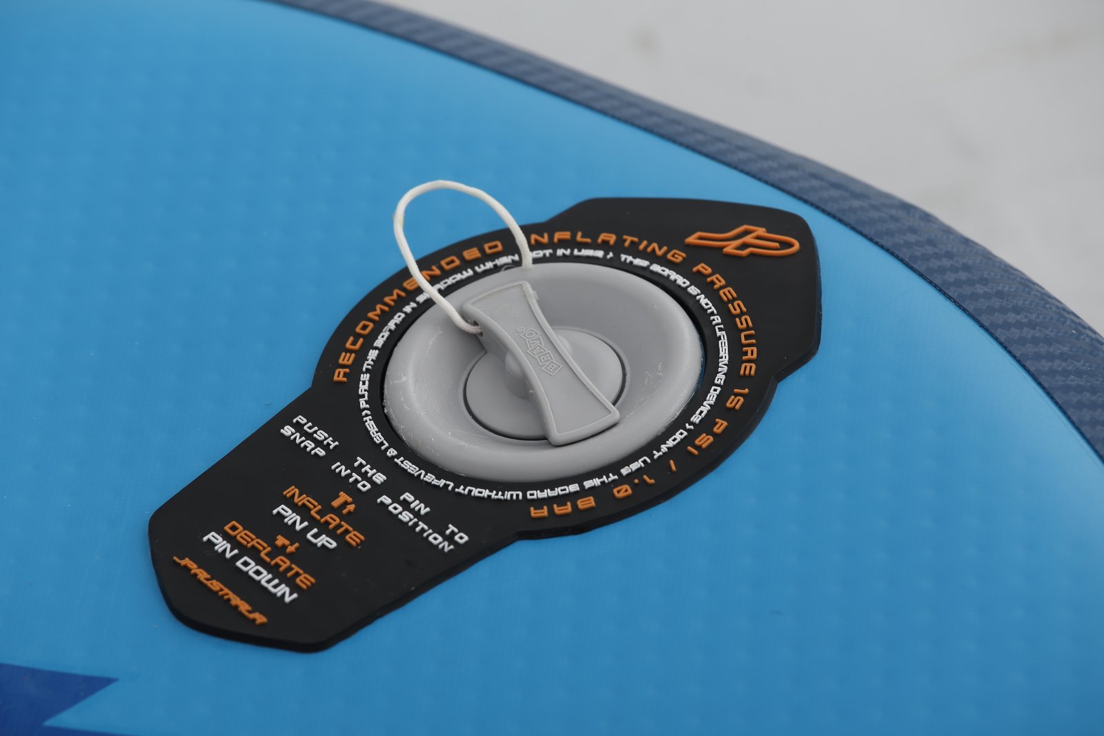 JP WingAir SE 2026 felfújható wing foil deszka szelepnyílása és használati útmutatója